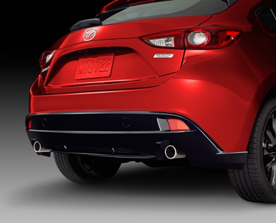 2015 Mazda3 Aero Kit - Rear Diffuser