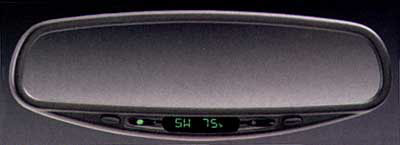 2002 Mazda Protege 5 Electrochromic Mirror 0000-8C-A07A