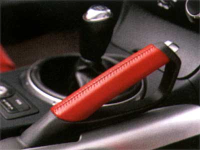 2006 Mazda RX-8 Leather Parking Brake Lever F151-V8-190F-23