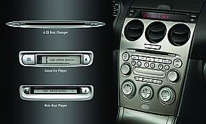 2005 Mazda mazda6 In-Dash 6-Disc CD Changer GJ6D-79-BGX
