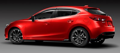 2014 Mazda3 Rear Spoiler - 5 Door