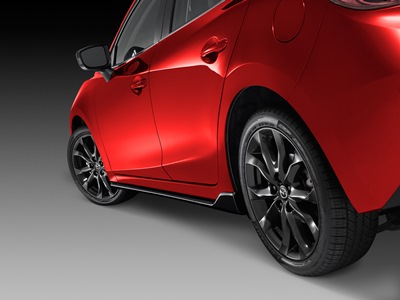 2017 Mazda3 Aero Kit - Side Sill Extensions QBMN-51-P10-PZ