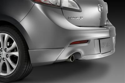 2012 Mazda3 Rear Aero Flares and Center Under Skirt Kit