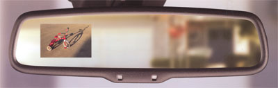 2007 Mazda CX-9 Back-up Camera with Auto-Dimming Mirror Display