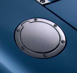 2003 Mazda miata chrome fuel door 0000-8R-D02B
