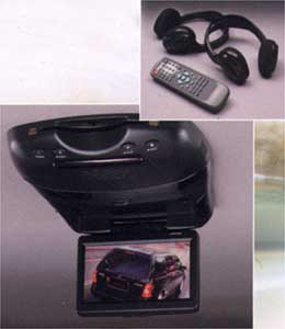 2004 Mazda mpv dvd entertainment system