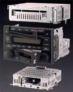 2002 Mazda Protege Cassette Player BN1C-79-AD0