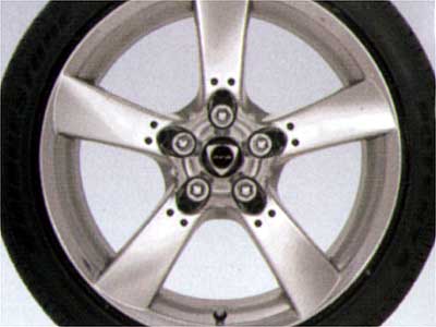 2004 Mazda RX-8 18 inch Polished Aluminum Wheel F151-V3-810