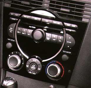 2006 Mazda rx-8 cd and mp3 player