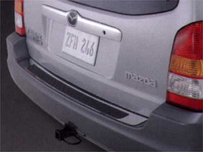 2001 Mazda Tribute Rear Bumper Step Plate E112-V4-080F